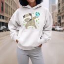 Linocasa– Earth Day Dabbing Pug Hoodie
