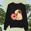 Linocasa– Cute Pug Donut Sweatshirt