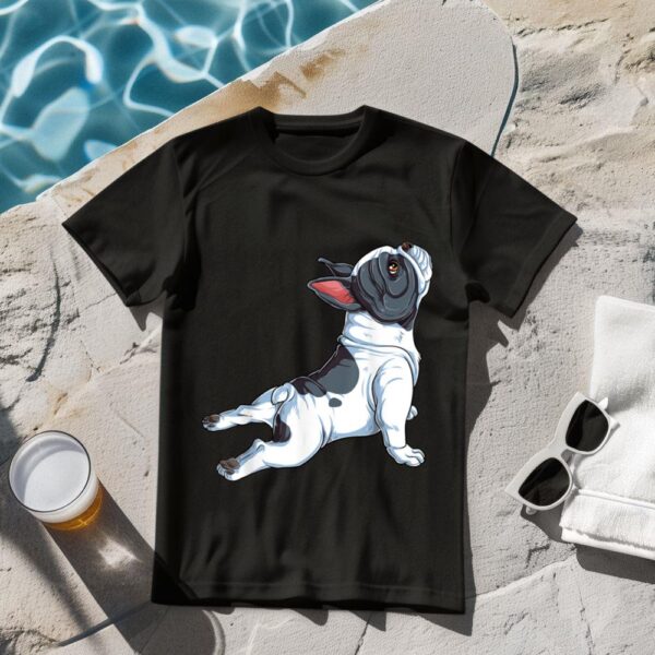 Linocasa– French Bulldog Yoga Namaste T-Shirt