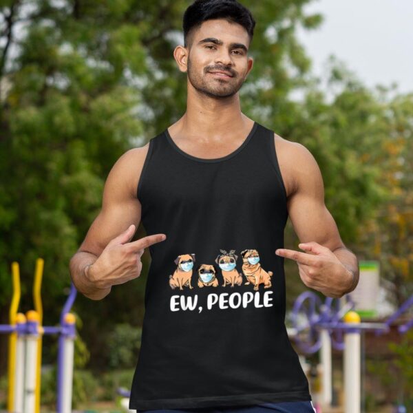 Linocasa– Ew People Dogs Best Friend Tank Top - Image 3