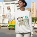 Linocasa– Earth Day Dabbing Pug Sweatshirt