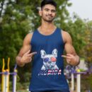 Linocasa– French Bulldog American USA Flag Tank Top
