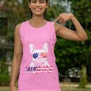 Linocasa– French Bulldog American USA Flag Tank Top