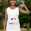 Linocasa– French Bulldog American USA Flag Tank Top