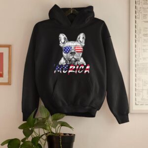 Linocasa– French Bulldog American USA Flag Hoodie