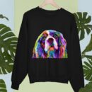 Linocasa– English Cocker Spaniel Art Portrait Dog Sweatshirt