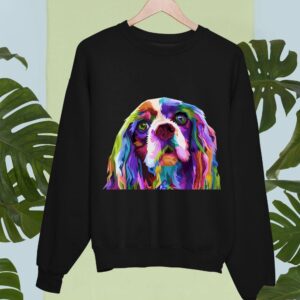 Linocasa– English Cocker Spaniel Art Portrait Dog Sweatshirt