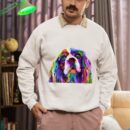 Linocasa– English Cocker Spaniel Art Portrait Dog Sweatshirt