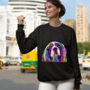 Linocasa– English Cocker Spaniel Art Portrait Dog Sweatshirt