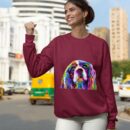 Linocasa– English Cocker Spaniel Art Portrait Dog Sweatshirt