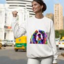 Linocasa– English Cocker Spaniel Art Portrait Dog Sweatshirt
