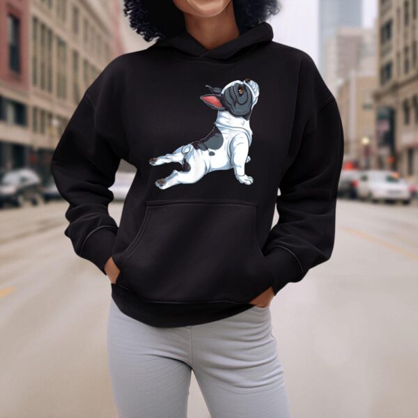 Linocasa– French Bulldog Yoga Namaste Hoodie - Image 6