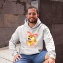 Linocasa– Happy Easter Doge – Shiba Inu Such Easter Much Bunny Hoodie