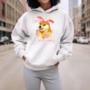 Linocasa– Happy Easter Doge – Shiba Inu Such Easter Much Bunny Hoodie