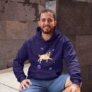 Linocasa– Omnisexual Pug In Space Hoodie