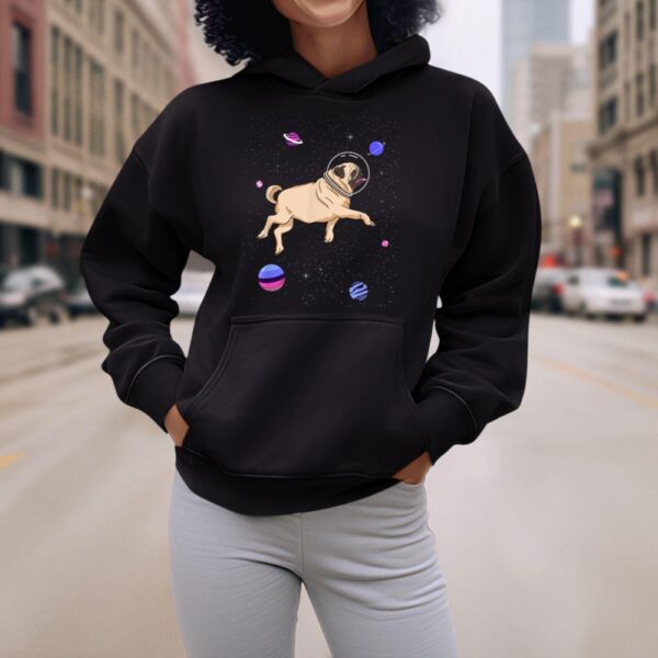 Linocasa– Omnisexual Pug In Space Hoodie - Image 6