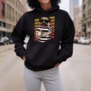 Linocasa– Pug Dog Drinking Coffee Hoodie