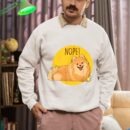 Linocasa– Nope Lazy Pomeranian Dog Sweatshirt