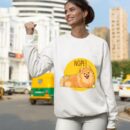 Linocasa– Nope Lazy Pomeranian Dog Sweatshirt