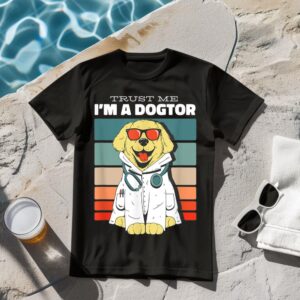 Linocasa– Trust Me I Am A Dogtor T-Shirt