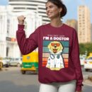 Linocasa– Trust Me I Am A Dogtor Sweatshirt