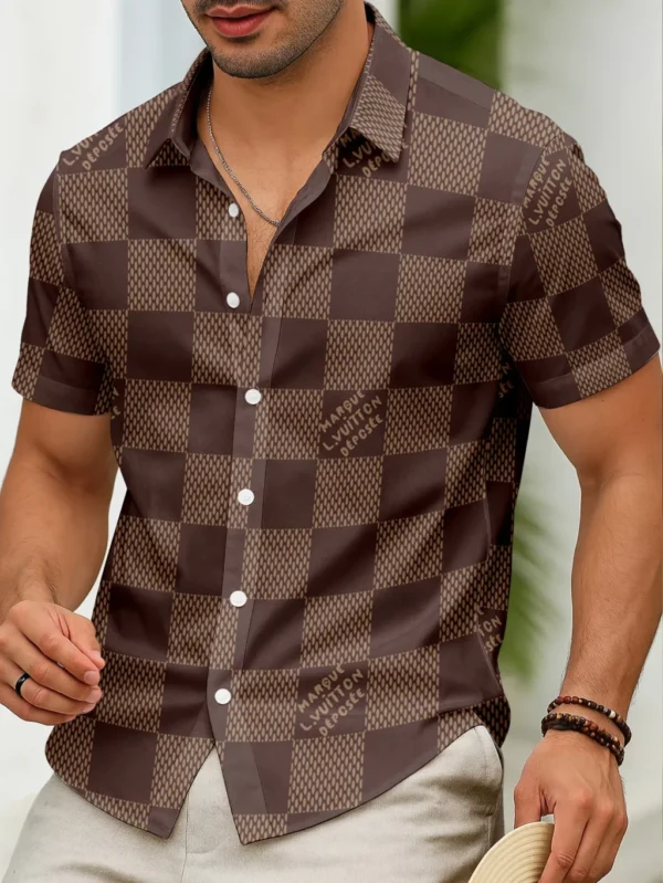 LOUIS VUITTON Shirt Limited For Men DC-SP-24042520