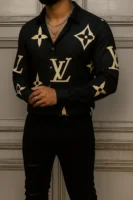 LOUIS VUITTON Long Sleeve Button Down Shirt Limited For Men DC-CCY-24072512