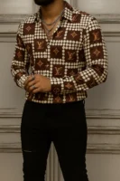 LOUIS VUITTON Long Sleeve Button Down Shirt Limited For Men DC-CCY-24072529