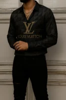 LOUIS VUITTON Long Sleeve Button Down Shirt Limited For Men DC-CCY-26072503