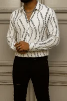 VERSACE Long Sleeves Button Down Shirt Limited For Men DC-CCY-20062516