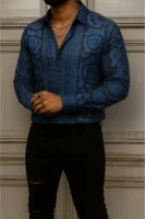 VERSACE Long Sleeves Button Down Shirt Limited For Men DC-CCY-30062508
