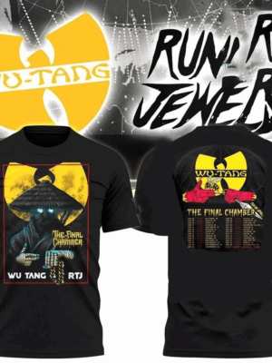 Wu Tang Summer Tour 2025 With Run The Jewels Shirt