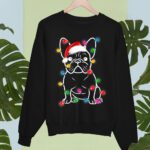 Mecurino – Christmas Lights Dog French Bulldog Sweatshirt