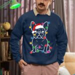 Mecurino – Christmas Lights Dog French Bulldog Sweatshirt