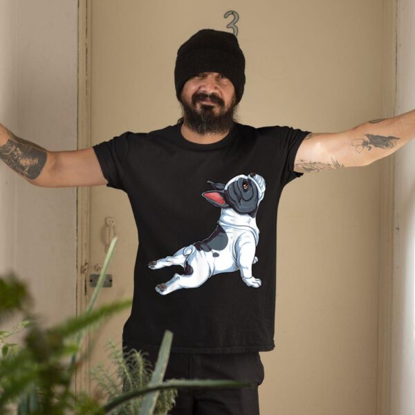 Mecurino – French Bulldog Yoga Namaste T-Shirt