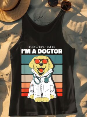 Mecurino – Trust Me I Am A Dogtor Tank Top
