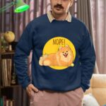 Mecurino – Nope Lazy Pomeranian Dog Sweatshirt