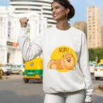 Mecurino – Nope Lazy Pomeranian Dog Sweatshirt